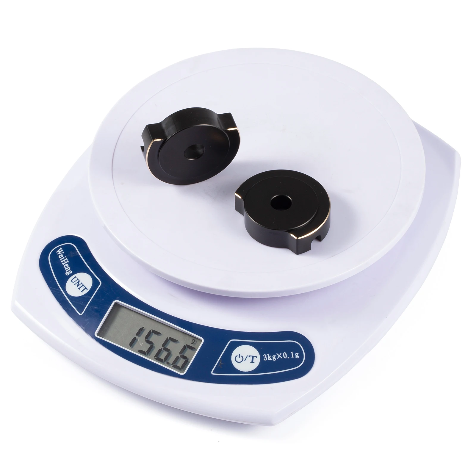 Junta de dirección de latón mecanizada y pesas de tapa de tubo de eje trasero para actualizaciones de centro de gravedad de bajada óptica Vanquish H10