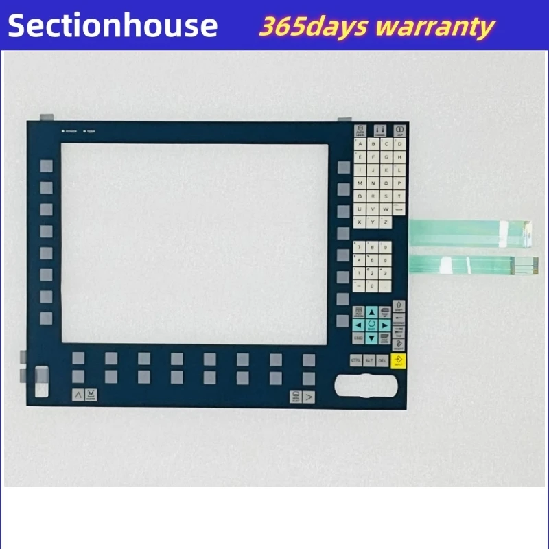Nowa klawiatura kompatybilna OP015A/OP015A 6FC5203-0AF05-0AB0/0AA0/1AB1/1AB0 Folia ochronna i panel ze szkła hartowanego