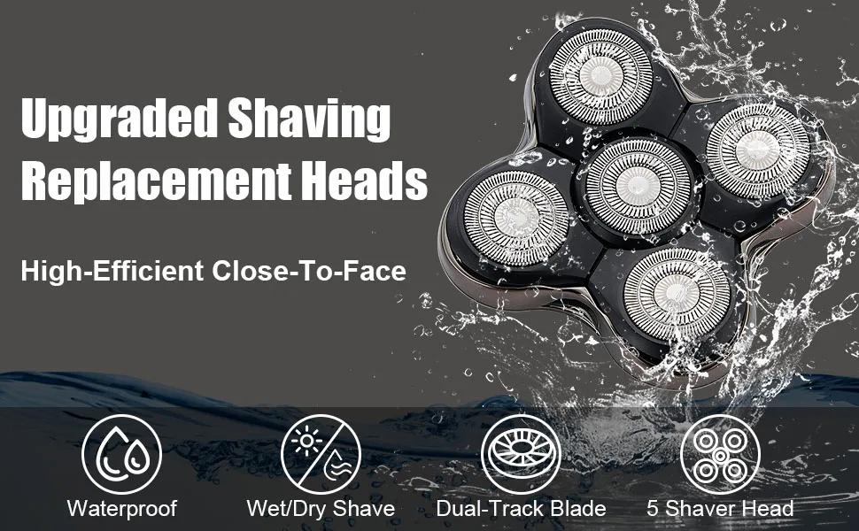 Remington Balder Boss XR7120 Ersatzkopf für Remington Rasierer für Männer XR7100 XR1600 Balder Boss Ersatzkopf – Detail 1