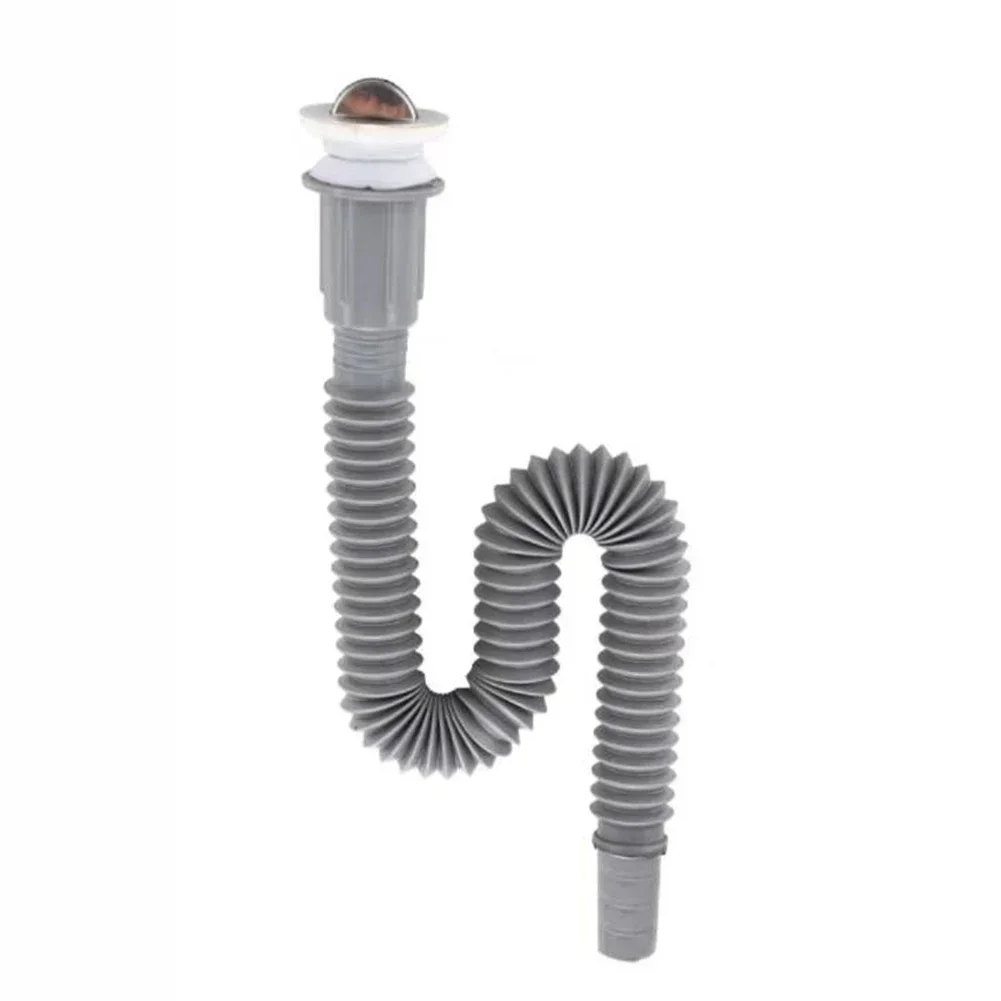 Bathroom Sink Drainer Integrated Drainer Bathroom Rust Resistant Stainless Steel Drain Plug Anti-insect Design