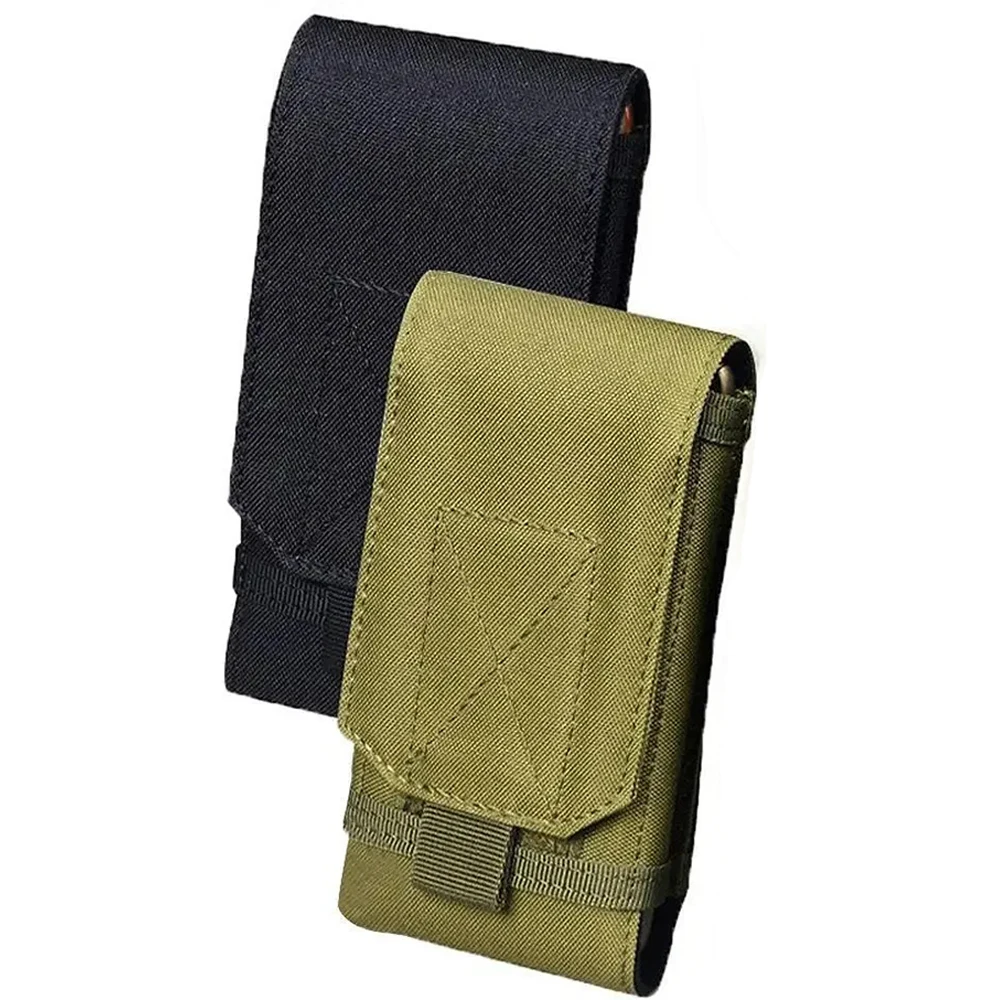 1Pc Tactical Molle Phone Pouch Tactical Cell Phone Belt Pouch Holder Waist Accessories Bag Outdoor Camping Mobile Phone Pack Bag