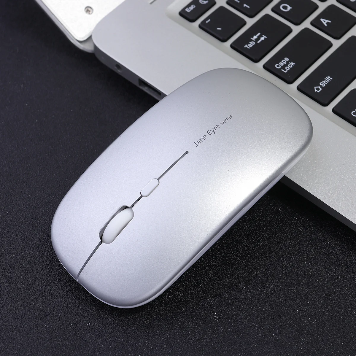 

Wireless Charging Mouse 10M Range Portable Silent Ultra-Thin Design for Computer Work 8-Minute Auto Sleep 30-Day Standby ABS