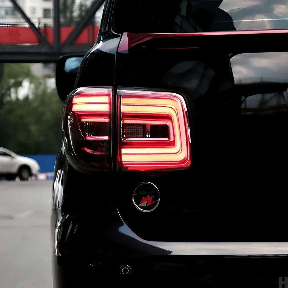 Модернизированные автомобильные задние фонари в сборе для Nissan Patrol Y62 2012-2018, светодиодные задние фонари, мигающие задние фонари, аксессуары