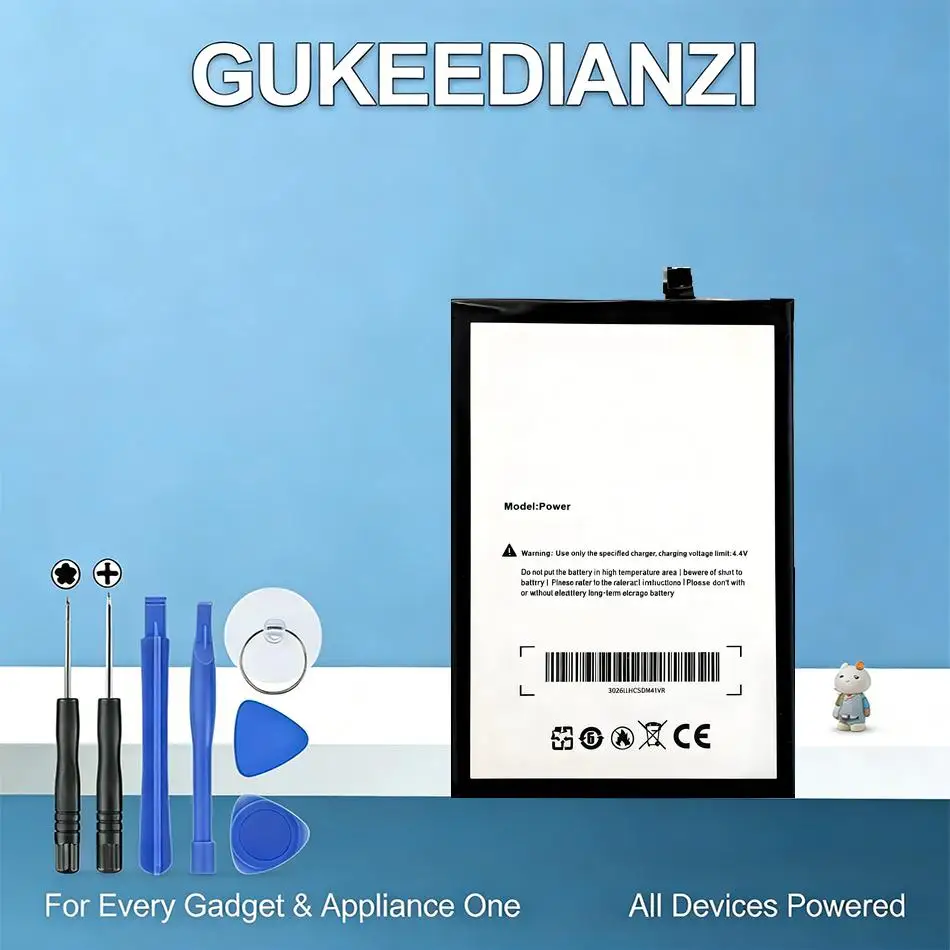 Аккумулятор для мобильного телефона Ulefone Power II Power 2, 6050 мАч, быстрая зарядка Аккумулятор для мобильного телефона Ulefone Power II Power 2, 6050 мАч, быстрая зарядка