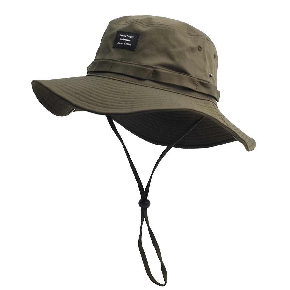 Contrast Vintage Fisherman Hat for Men and Women Summer Outdoor Camping Mountaineering Hat Large Brim Sun Hat