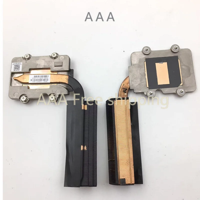 For HP ZBook 17 G1 G2 CPU heat sink copper pipe 735371-001