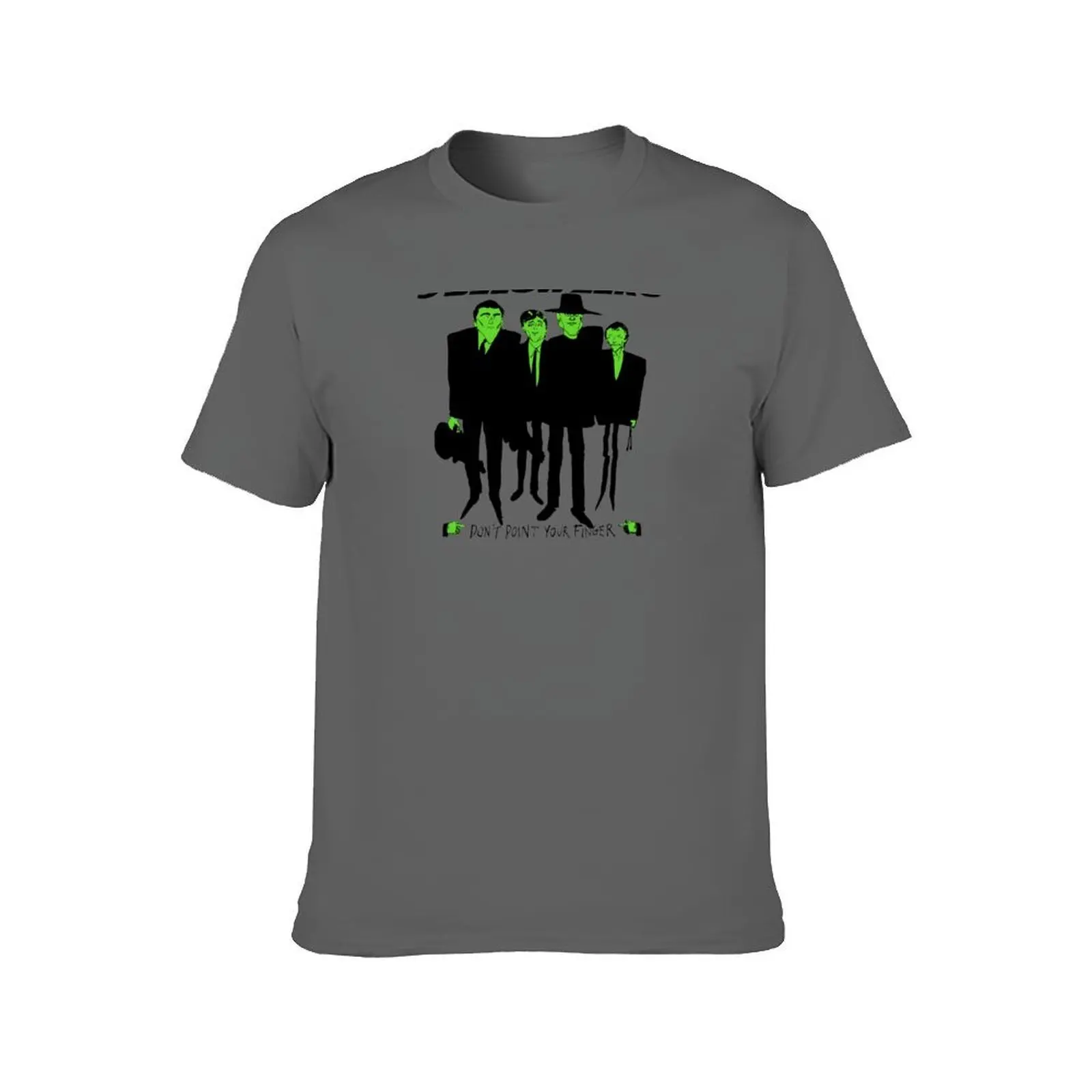 Nine Below Zero: Don't Point Your Finger T-Shirt man t shirt graphic funny t shirts dark humor T-Shirt