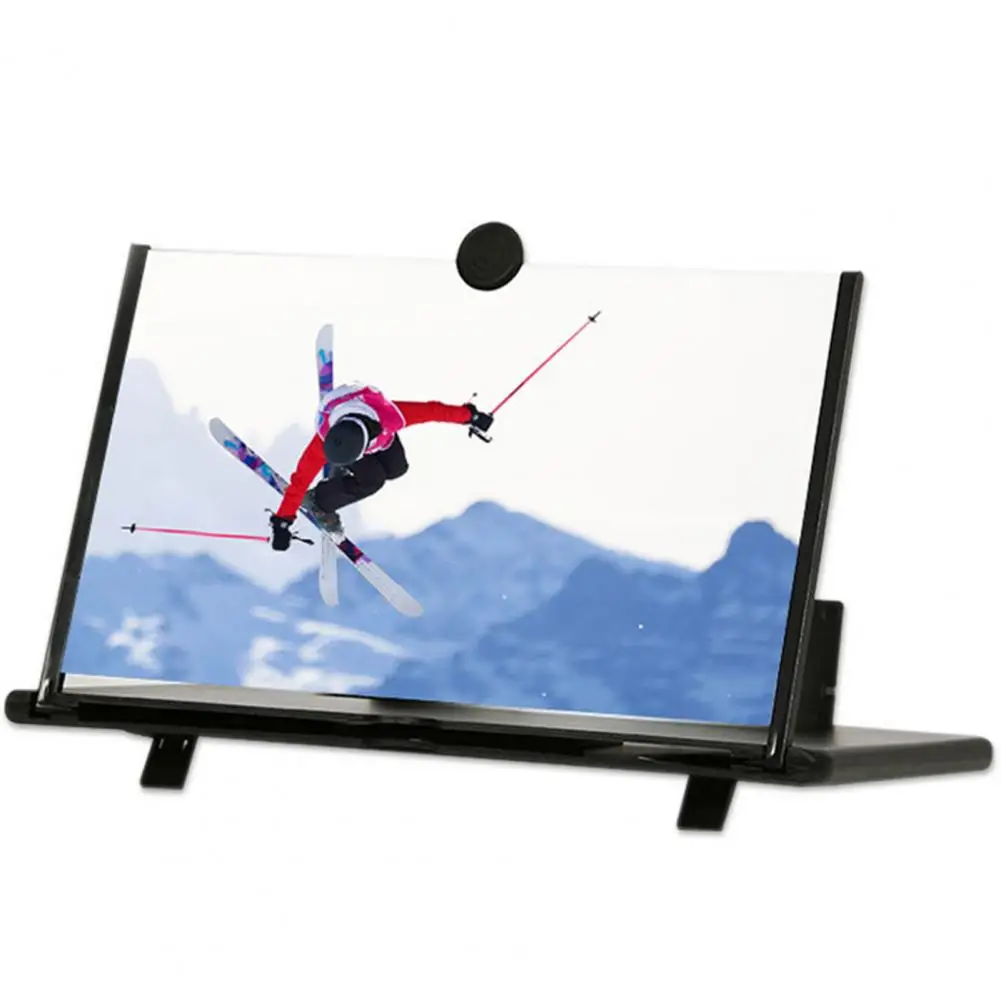 3d Hd-compatible Screen Magnifier Mobile Phone Screen Magnifier Portable 14 Inch Smartphone Screen Magnifier for Hd for Movies