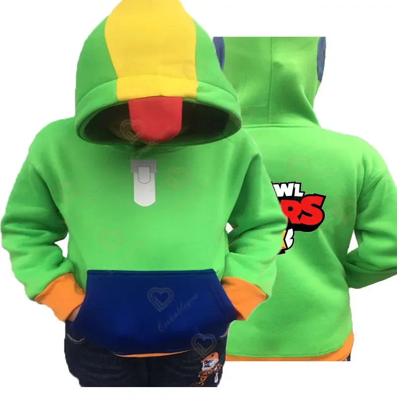 4T-16T Anime Cosplay Hoodies Sweatshirts Leon Crow Hoodie Kids 3D Print Costume T Shirt Short Sleeve New 2021 Cartoon Tops Tee