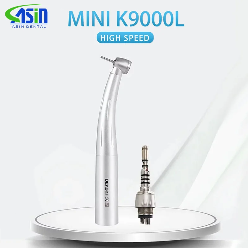 Dental High speed handpiece MINI Head Fiber Optic Air Turbine Handpiece 9000L For Kavo Coupling dentistry Super Powerful Tools