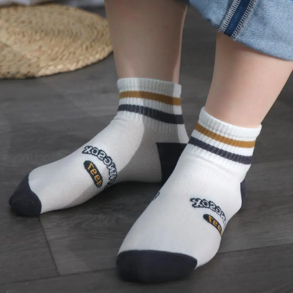 

Casual Socks Cotton Men Ankle Socks Short Breathable Anti-slip Football Socks Ins Soft Cotton Man Short Socks Professional Gift