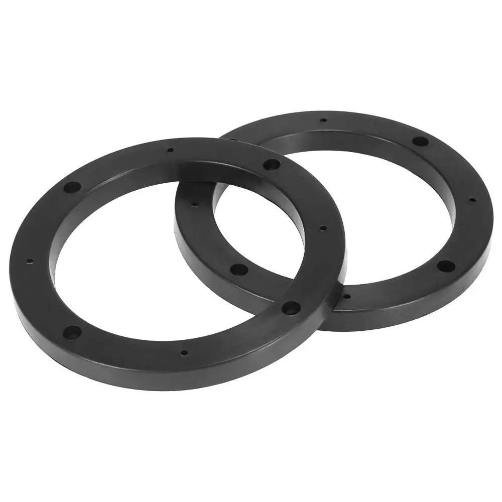Practical 4/5/6.5 Inch Speaker Spacer Pad Plastic Black Speaker Adapter Ring Universal Speaker Spacer Ring Car Audio System
