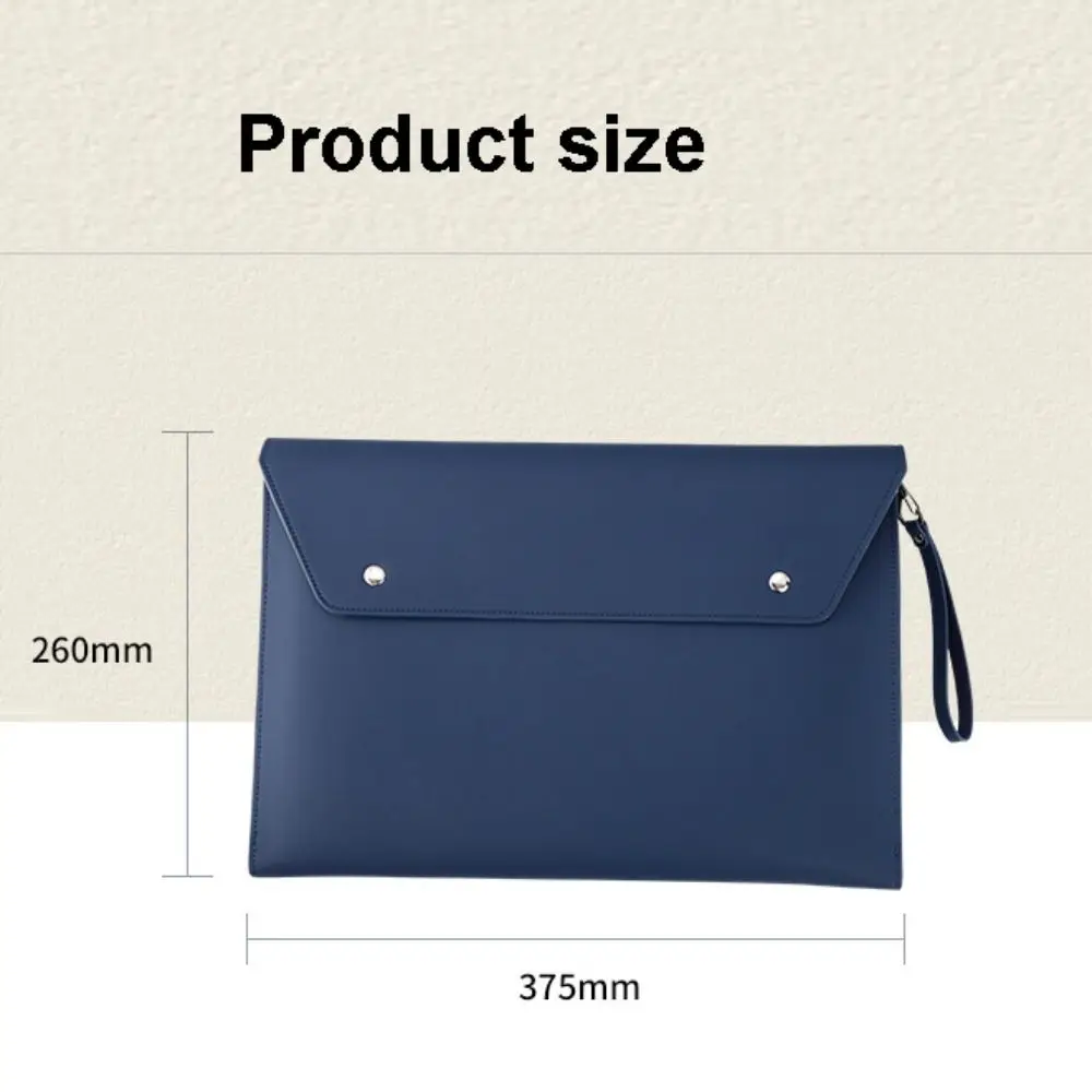 Business Thickened File Bag Shockproof Magnetic Snap Laptop Bag Waterproof Anti Scratch Protective Cover Universal