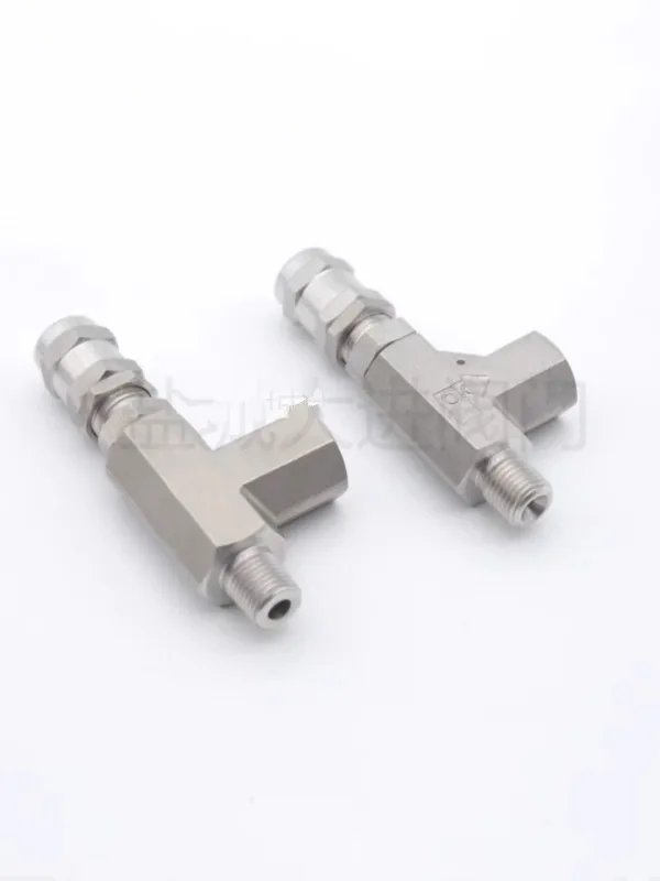 316L stainless steel double sleeve connection spring type safety valve