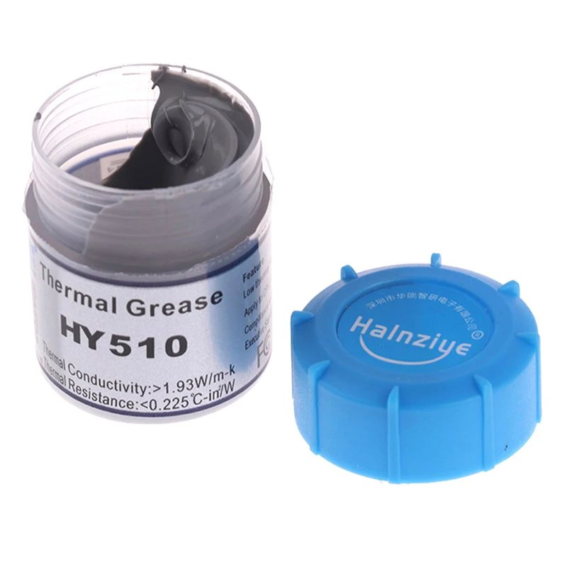 10g CPU Thermal Paste Nano Thermal Silicone Grease Computer Laptop Processor Cooling Gray Thermal Paste