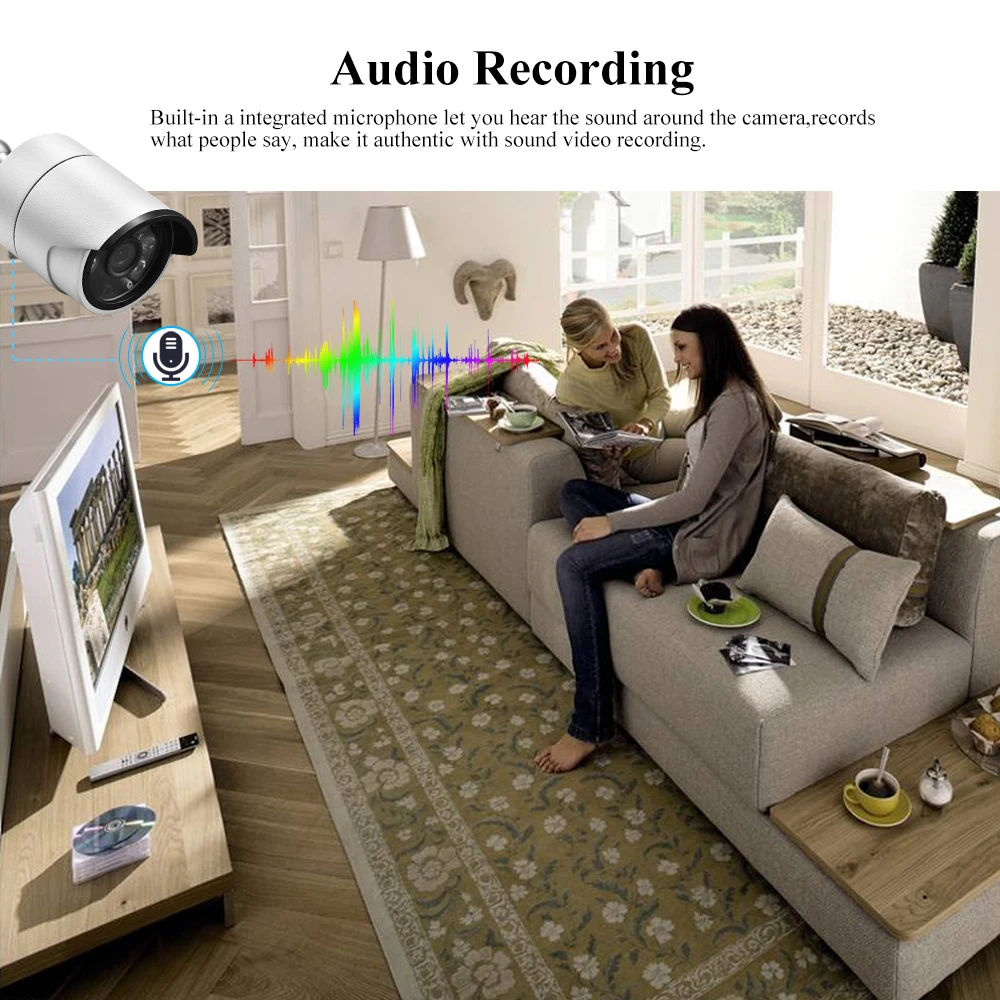 Sistema de Segurança com Câmer - Ip Camera Outdoor 4K avaliação e preço