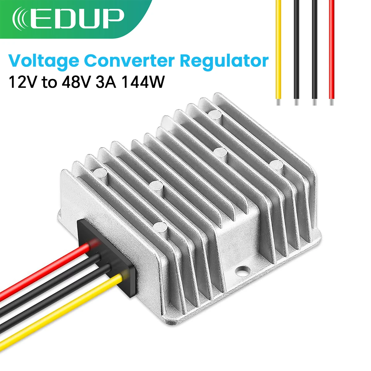 

EDUP 12S48-144W 150W PoE Инжектор Регулятор напряжения StarLink Аксессуары 12 В до 48 В 3A 144 Вт Усилитель мощности Трансформатор