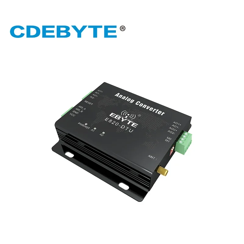 Imagem -04 - Modbus Aquisição Analógica Transceptor sem Fio de Canais E820-dtu 2i2433l 1w Interface Rs485 Módulo rf 433 Mhz 433mhz