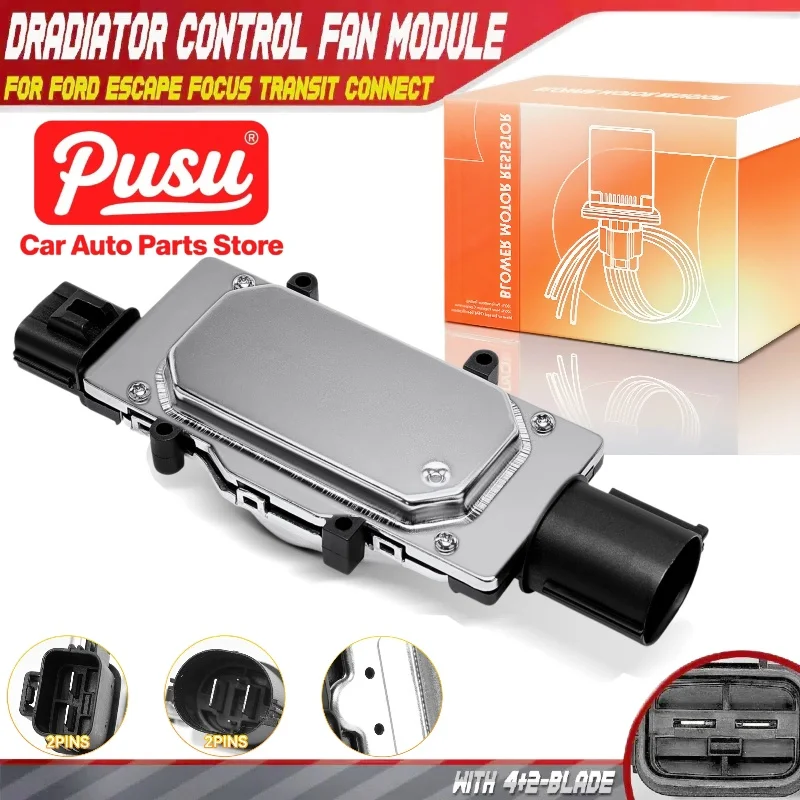 

Radiator Cooling Fan Control Module for Ford Escape 13-2016 Focus Transit Connect 1137328567, 1137328464, 1137328684, 1137328505