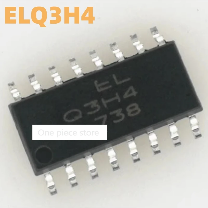 5PCS Q3H4 ELQ3H4  - G SOP-16 chip ELQ3H4 transistor driven optocoupler high isolation