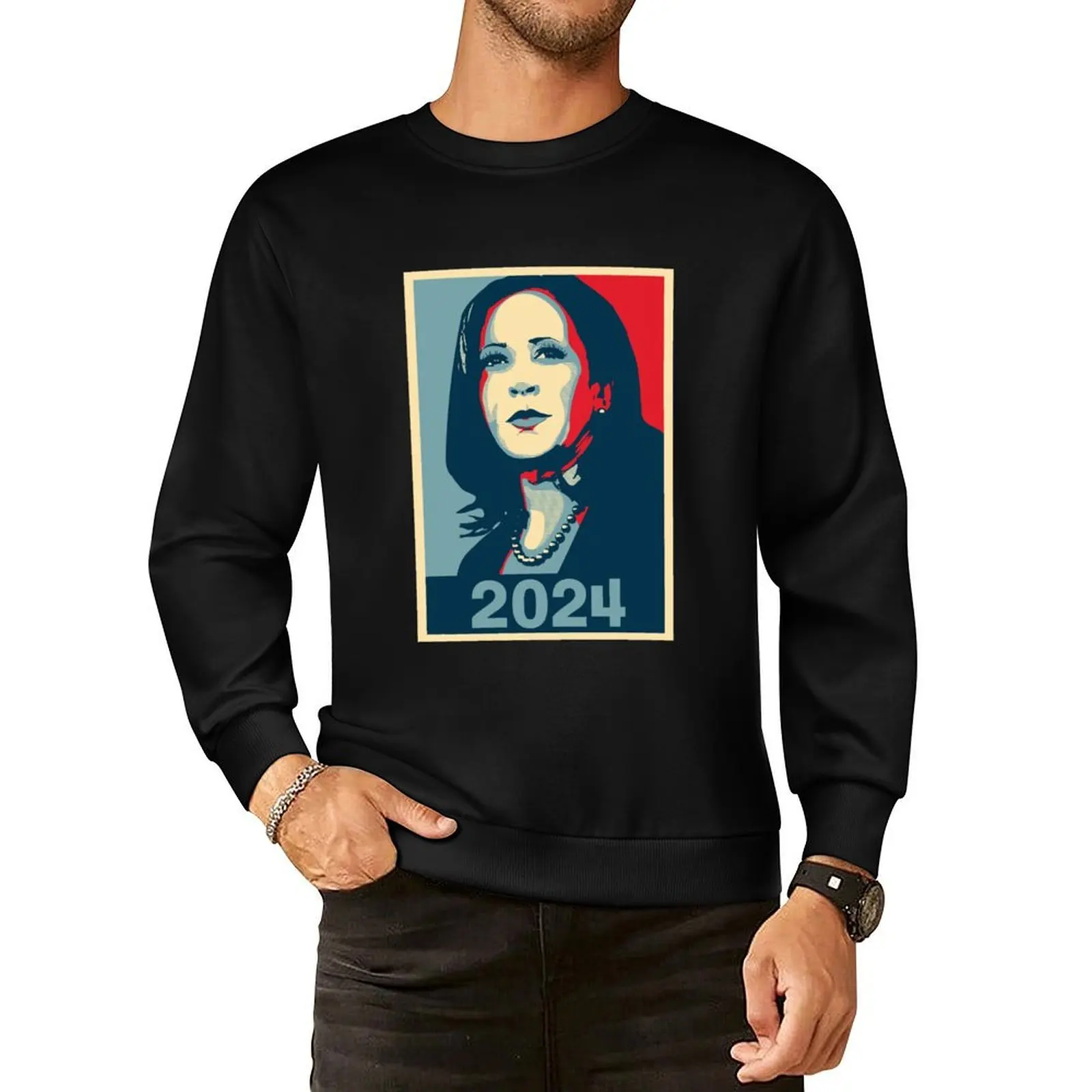 

Kamala Harris for President - 2024 Pullover Hoodie aesthetic clothing autumn clothes sweatshirts men