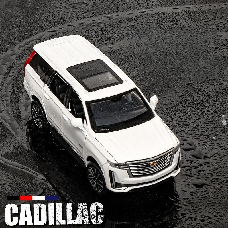 Cadillac Escalade Off Road Vehicle Model Simulation 1:32 Diecast Metal Toy Car for Boy Gift Collection Display Home Decoration