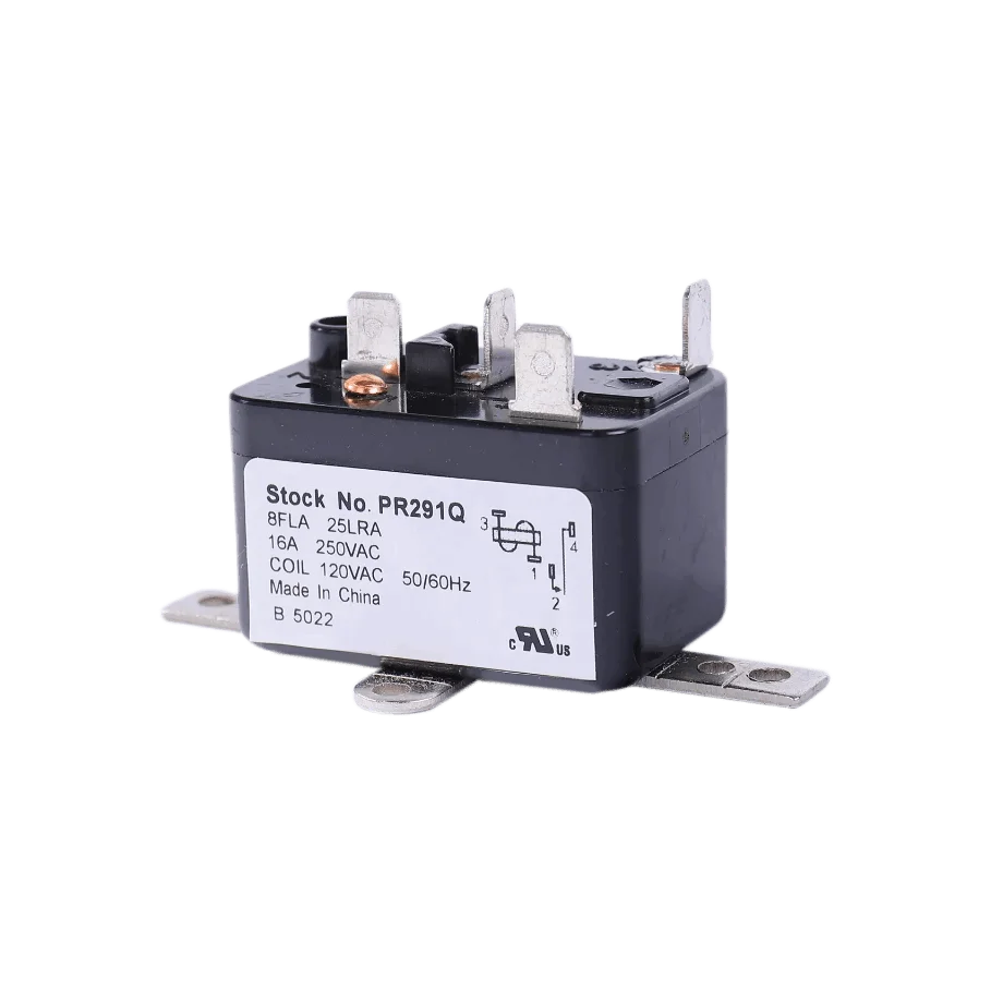 مرحل إمكانات صناعية 25A 24V 120V 240V 277V HVAC مصغر PCB لفائف مرحلات سلامة الطاقة الكهربائية #3