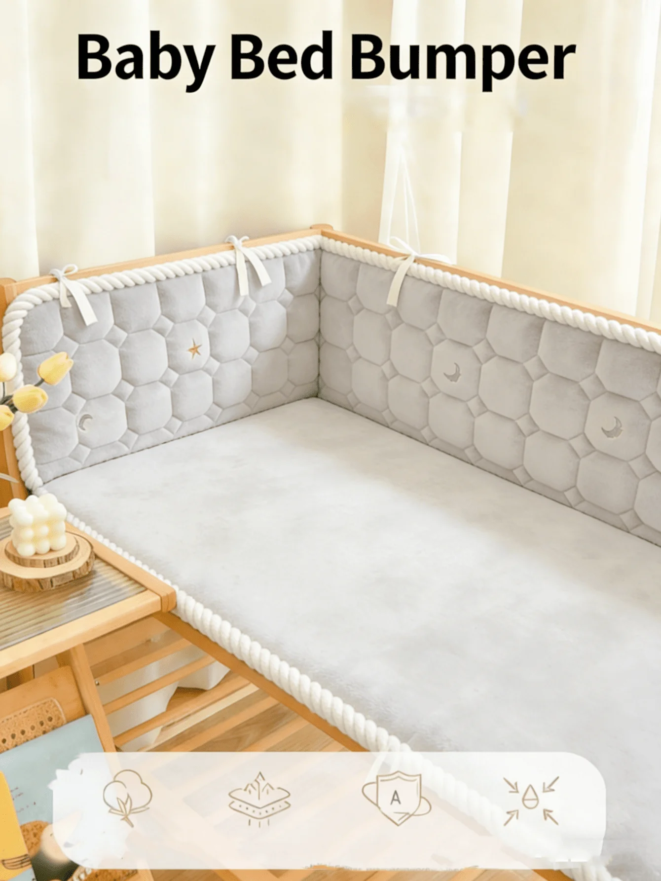 protetor-de-berco-para-bebe-em-algodao-puro-barreira-de-cama-infantil-anti-colisao-protetor-de-berco-de-1-peca-para-bebes