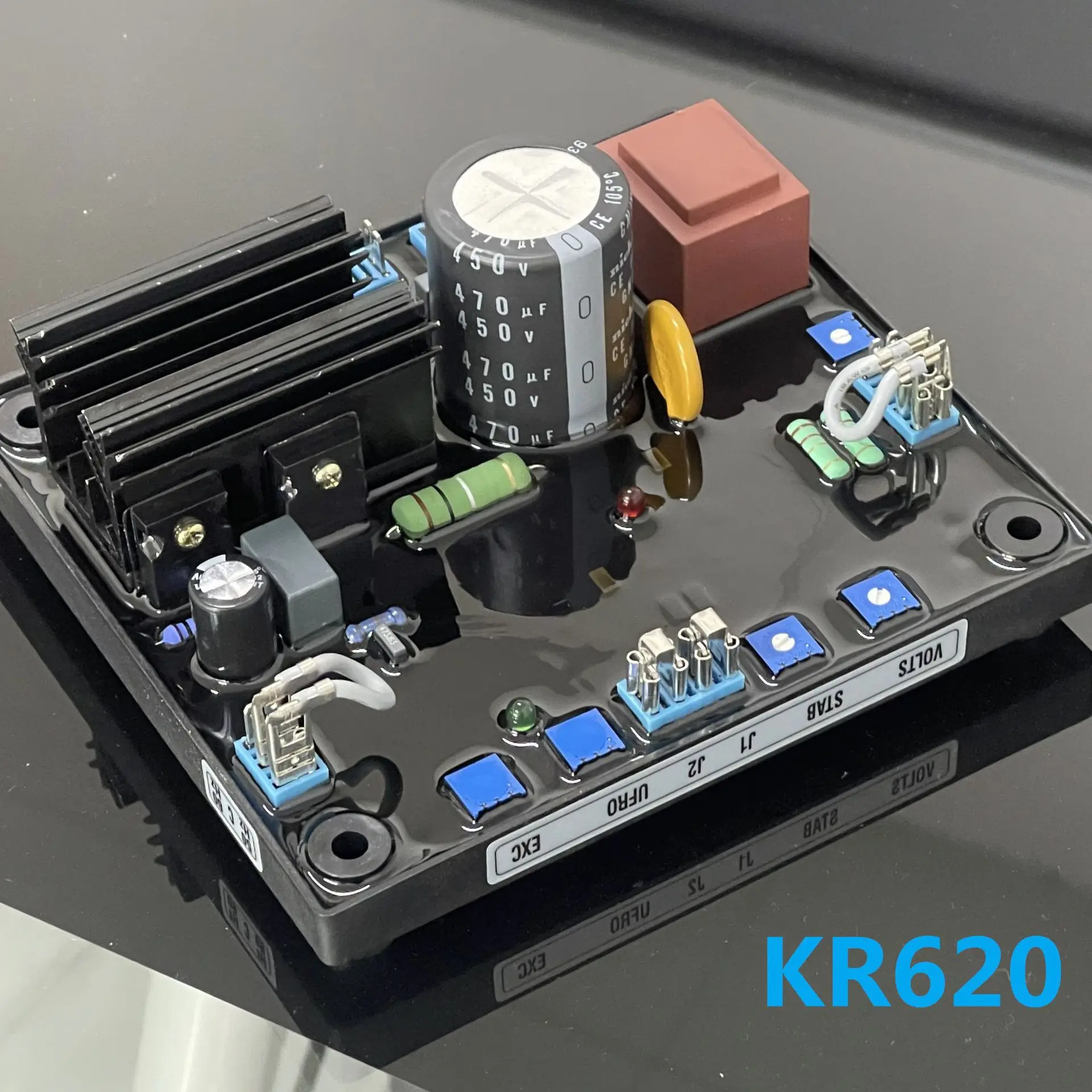 KR680AVR Excitation Regulator Plate Generator Automatic Voltage Regulator KR620 Voltage Regulator Plate Stabilizer