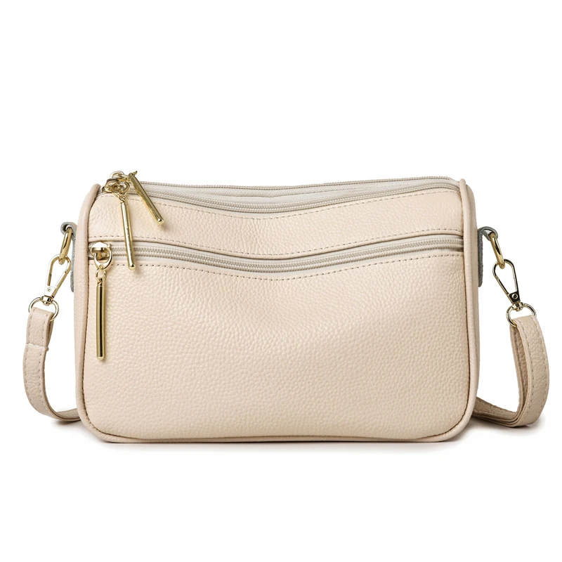 

100% Genuine Leather women Crossbody bags Ladies Hand Bags tassel female Shoulder bag bolsa Handbag Cowhide phones Messenger Bag
