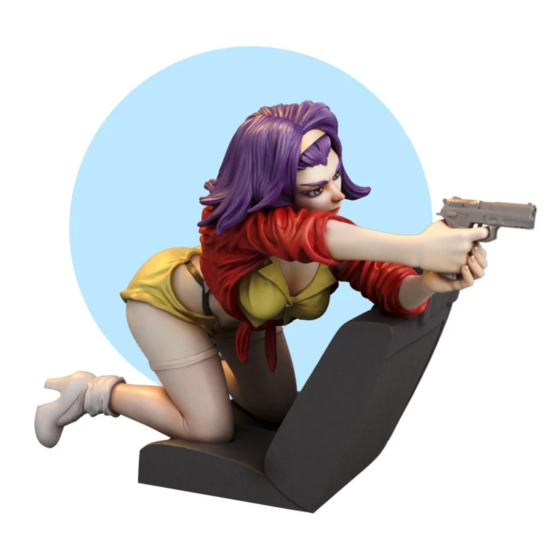 

Resin Figure 1/24 Scale Faye Valentine Assemble Model Kit Unassembled Dioramas and Unpainted Statuettes Toys