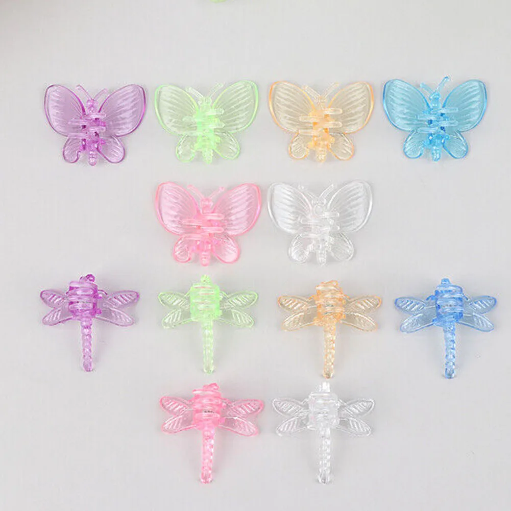 30 Pcs Plastic Plant Fix Clips for Supporting Flowers Vines and Vegetables Lightweight and Waterproof Garden Support Clips
