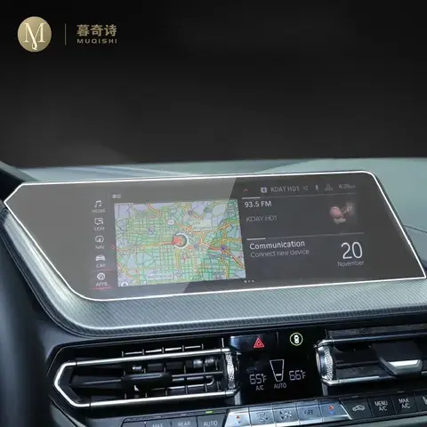 BMW F40 F44F45 F46 시리즈 1 2 2019-2020 차량용 GPS 네비게이션 보호 필름 LCD 화면 TPU 필름 화면 보호기 긁힘 방지
