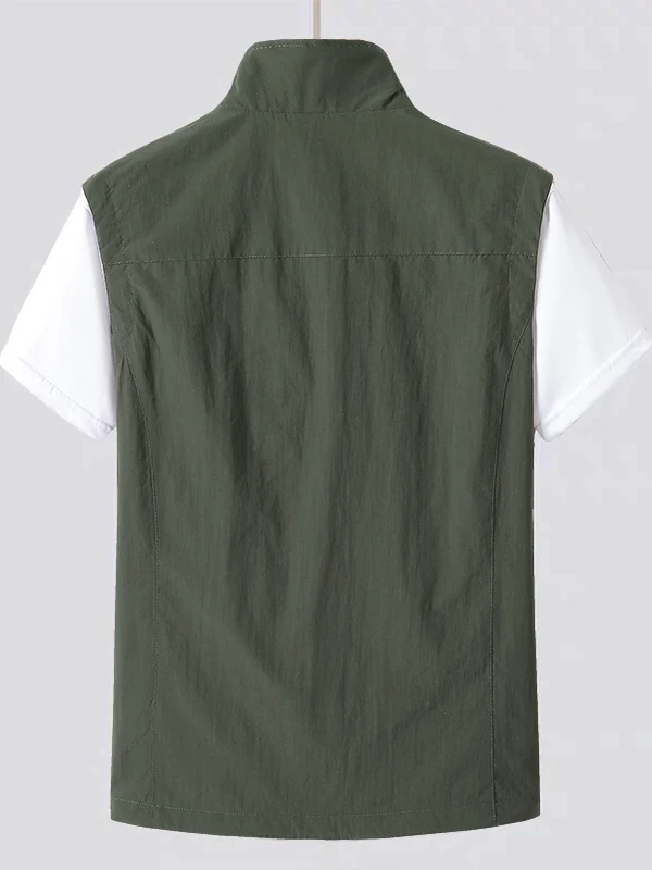 

Новинка 2025, мужской уличный жилет для спецодежды, весенне-осенне-зимний тройной жилет Fiing Jaet, многофункциональный жилет для дома и улицы