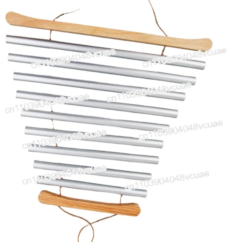 

Звуковая терапия, металлический звуковой луч с ручным управлением, 9-тональные портативные колокольчики-качалки, портативные для йоги, профессиональной медитации