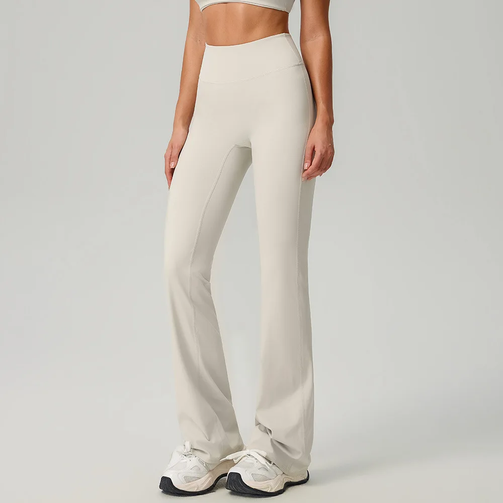 Flare Leggings Yoga Pants Women Fitness Bell Bottoms High Waist Wide Leg Pants Women Gym Workout Leggings Sports Flared Pants