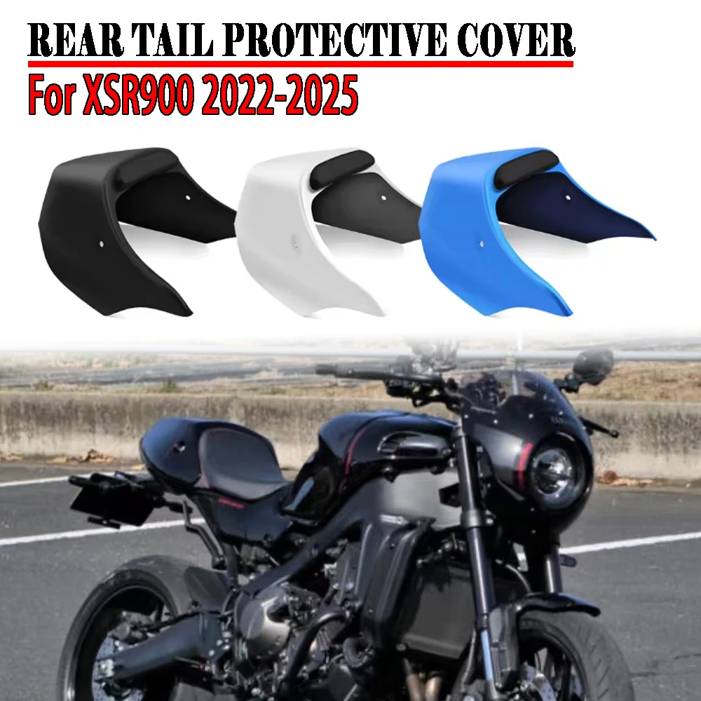 

Для YAMAHA XSR900 XSR 900 2022-2025 2024 черный, белый, синий задняя крышка, голова пассажирского сиденья, аксессуары для обтекателя пассажирского сиденья