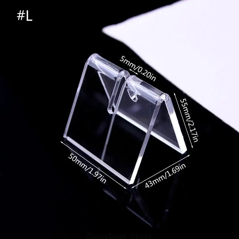 Rak Display Pisau Transparan Tempat Pisau Buah Rak Pisau Dapur Rak 3XUF