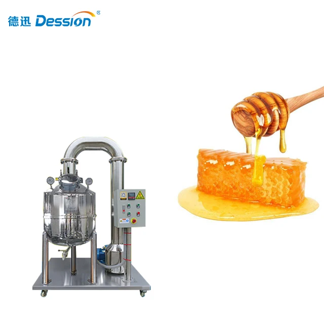 Dession honey processing machine for honey filtering extractor and concentrated extraction