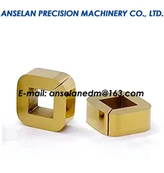 C001 Power Feed Contact (Titanium Coated) 100432997 12x12x5mm for Robofil 100,200,400,CUT20,CUT30. 135021883, 135021833