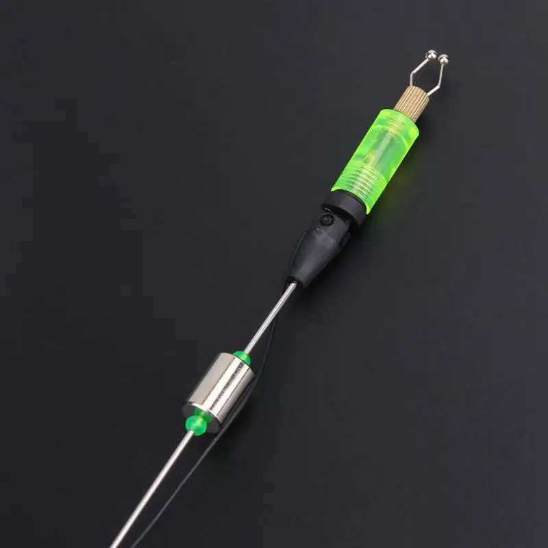 Fishing Carp Fishing Bite Alarm Hanger Swinger LED Illuminated Indicator Durable Fish Tools Accessories Fishing Tool 2