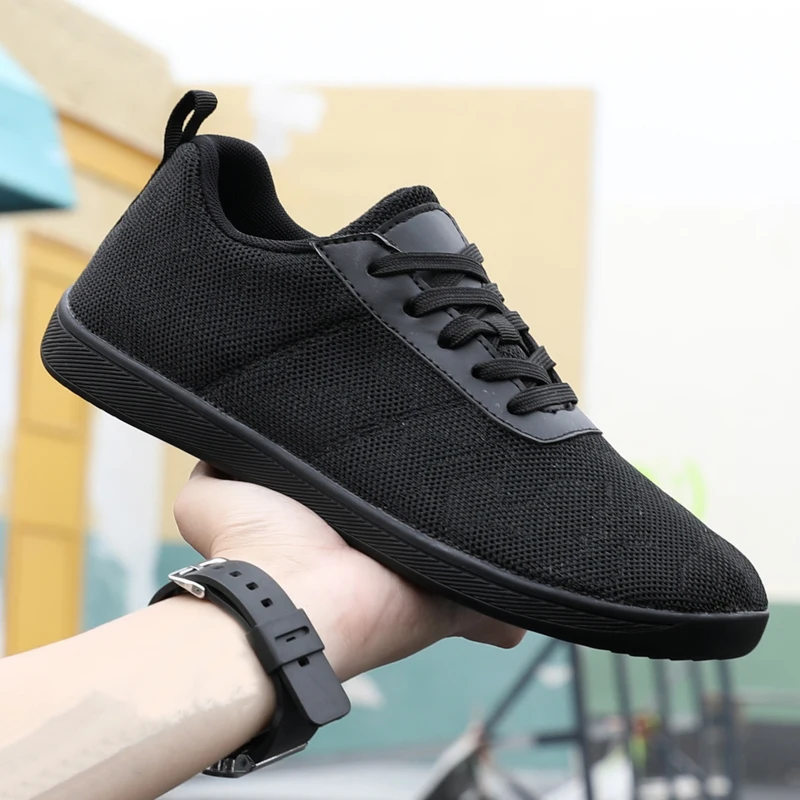 Sepatu tanpa alas kaki Pria Wanita, sneaker minimalis sol nol Drop, gaya hidup kasual 2024