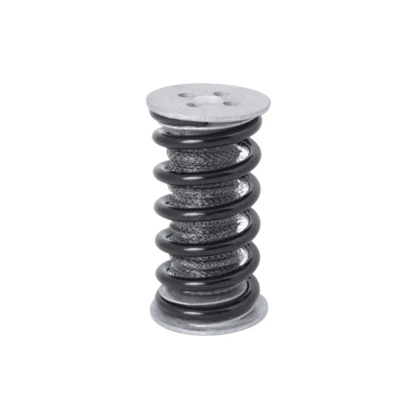 Damping spring shock absorber, fan, water pump, compressor, vibration damping combination compression spring vibration isolation