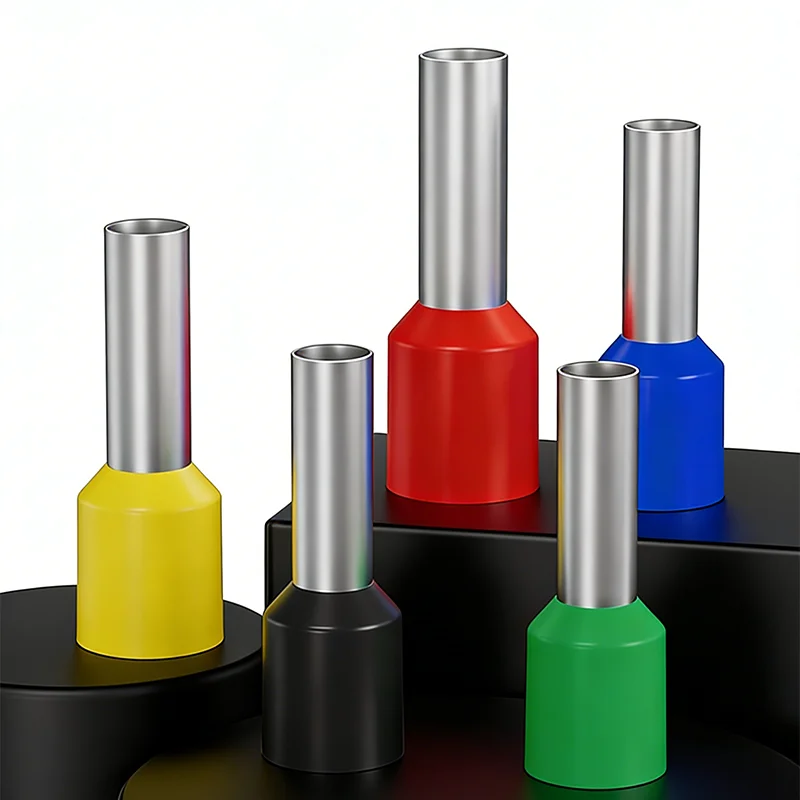 

1000PCS E1508 Wire Ferrules Insulated Copper Crimp Connectors, Crimp Pin Cord End Terminals AWG 16/1.5mm² Black Red