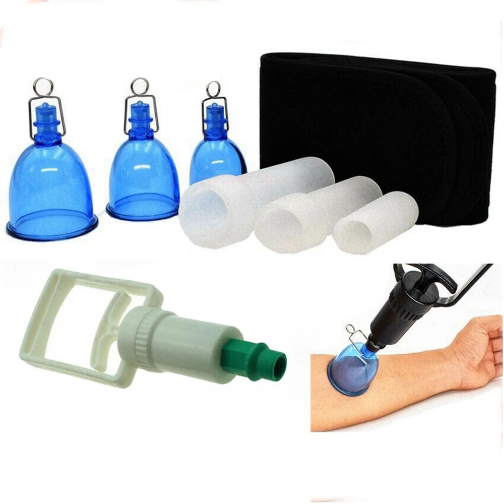 Male Penis Vacuum Cup Pumps Set Extender Silicone Sleeve Strap Enlargers Thickening Erection Exercise Adult Products Sex Toys 18