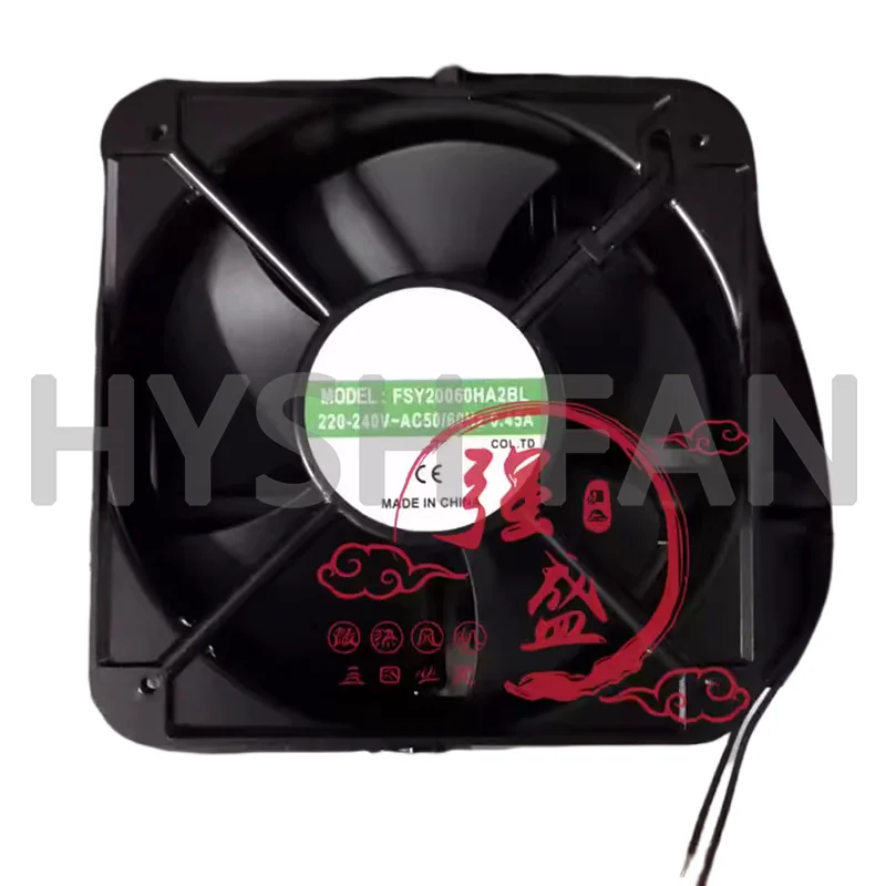 FSY20060HA2BL New Original 22060 AC220V Double Ball Bearing AC Cooling Fan