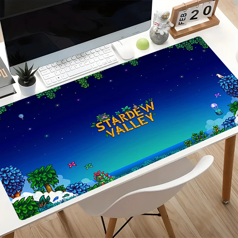 HD Print Gaming Mouse Pad Office Carpet Anti-slip Rubber Gamer Desk Mat PC Accessories Pads S-stardew Valley Large size Mousepad