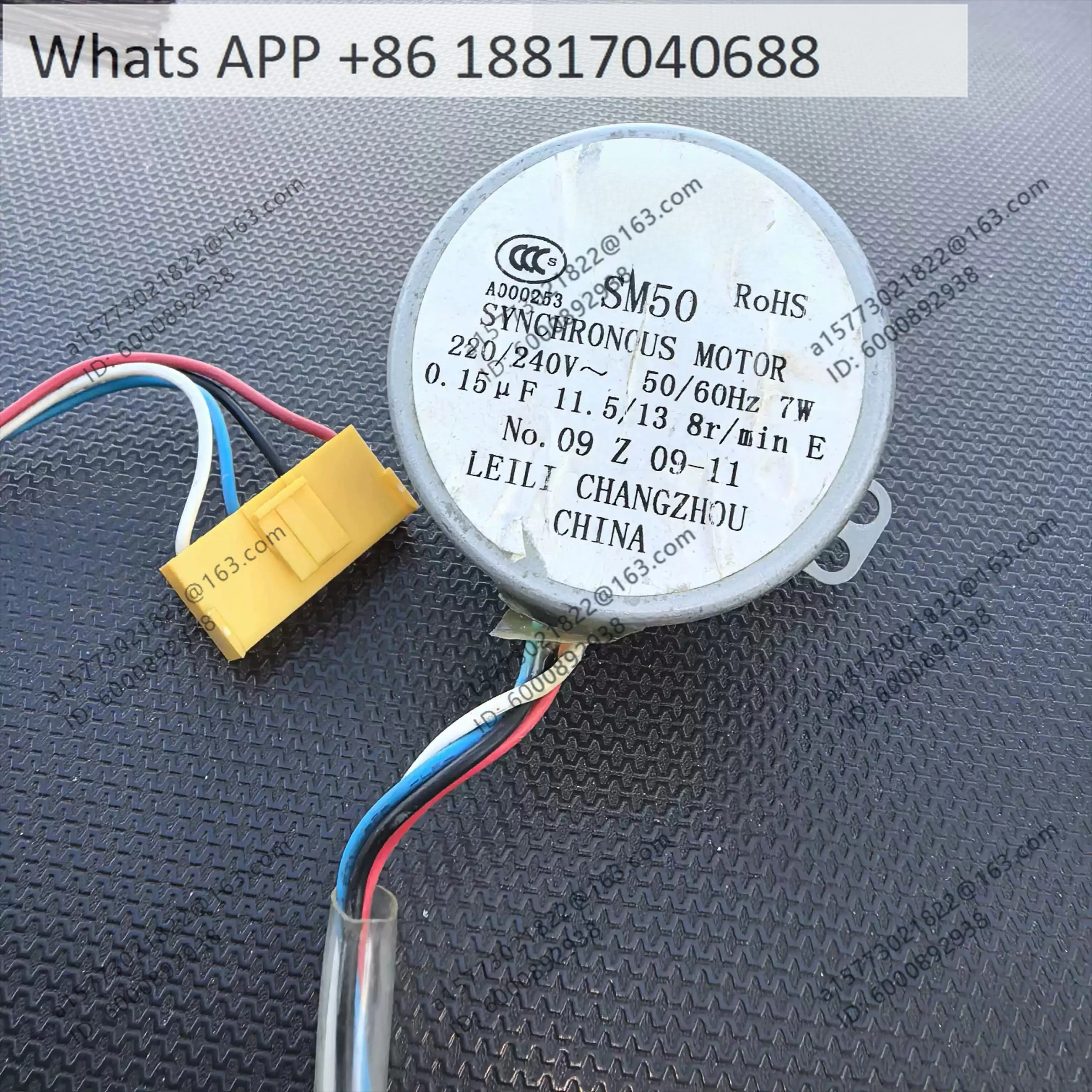Original SM50 air conditioner cabinet trend lift door stepper motor 50SM40-302/50SM40-141S
