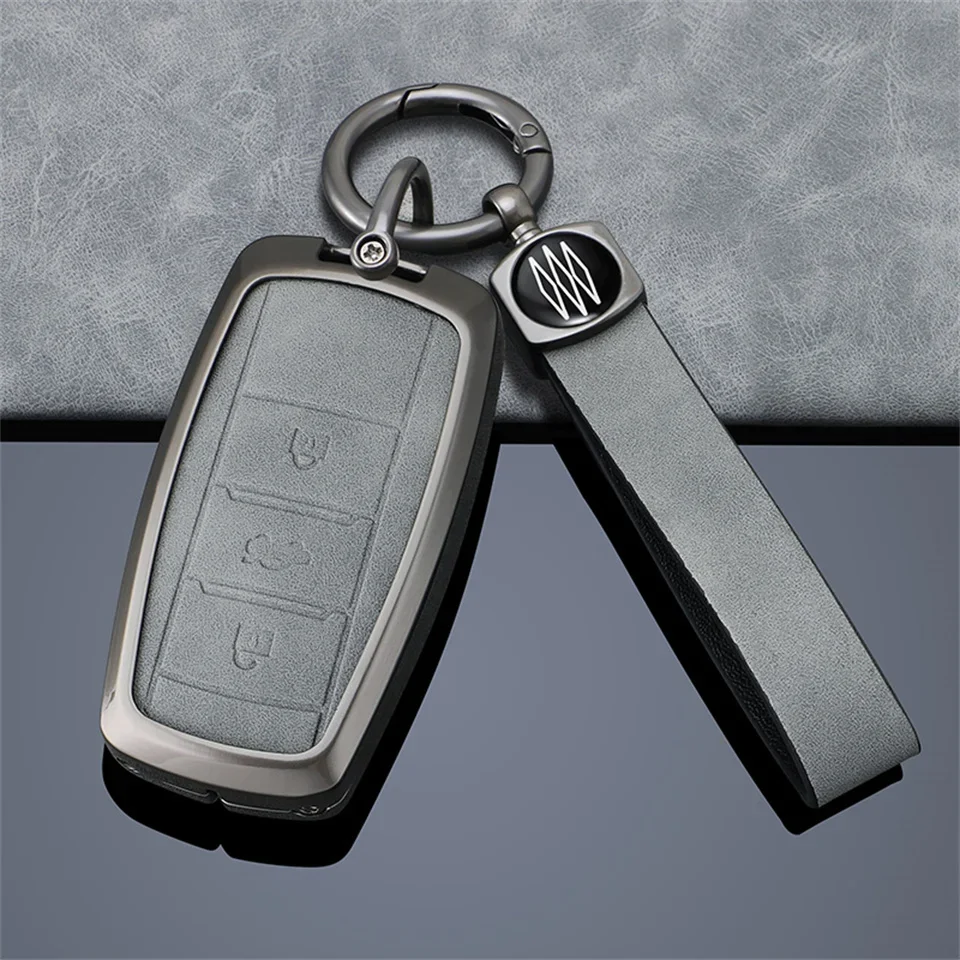 

Car Key Case Cover for changan cs35plus cs35 cs15 cs75 cs95 cx20 cs1 cv1 alsvin v7 raeton 2018 cs55 cx70 Holder Shell Keychain