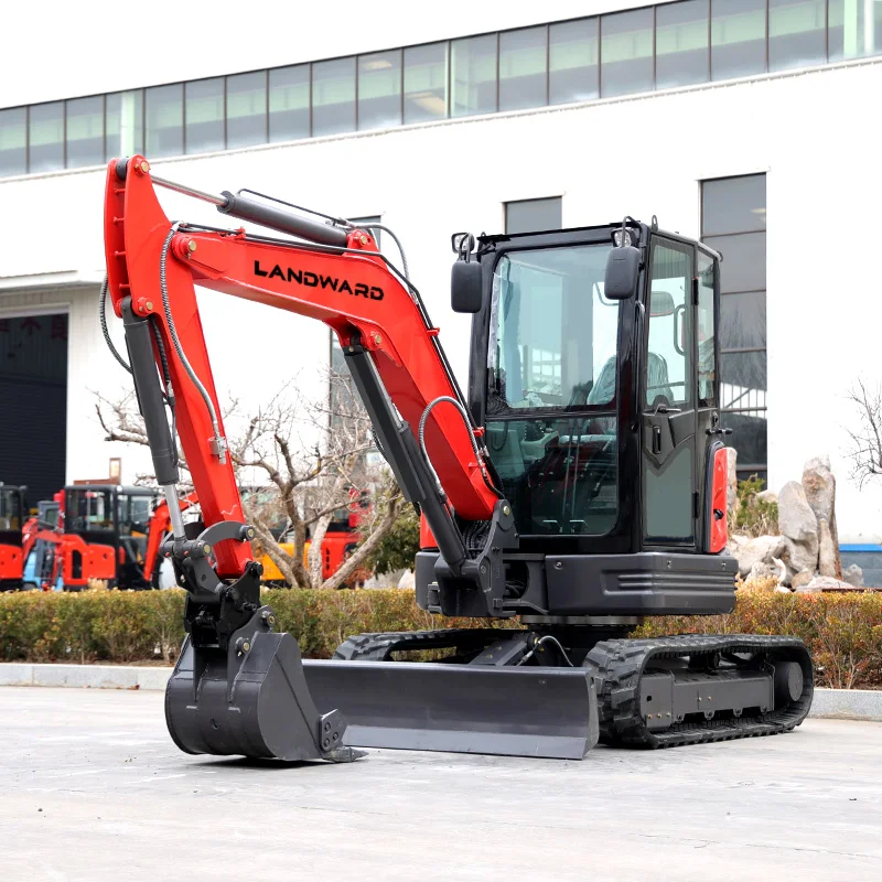 Compact Cab XT35U Mini Excavator 3.5 Tons EPA Construction Equipment Digger China Customized European Agriculture Mini Excavator